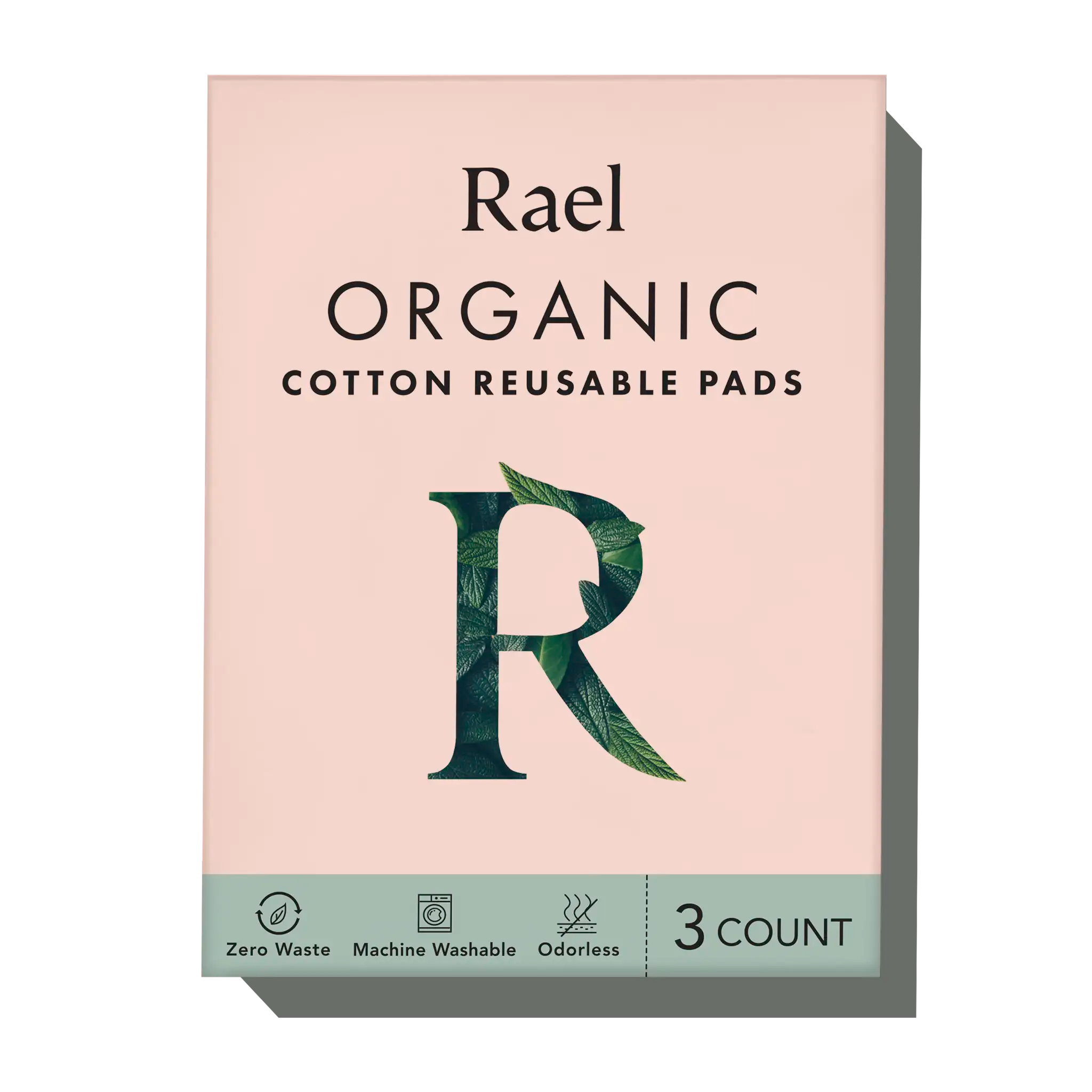 Organic Cotton Reusable Pads | Rael