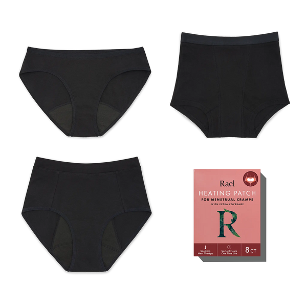 Buy Kiss & Tell 4 Pack Livia Seamless Menstrual Panties Bundle C in Mixed  colour 2024 Online