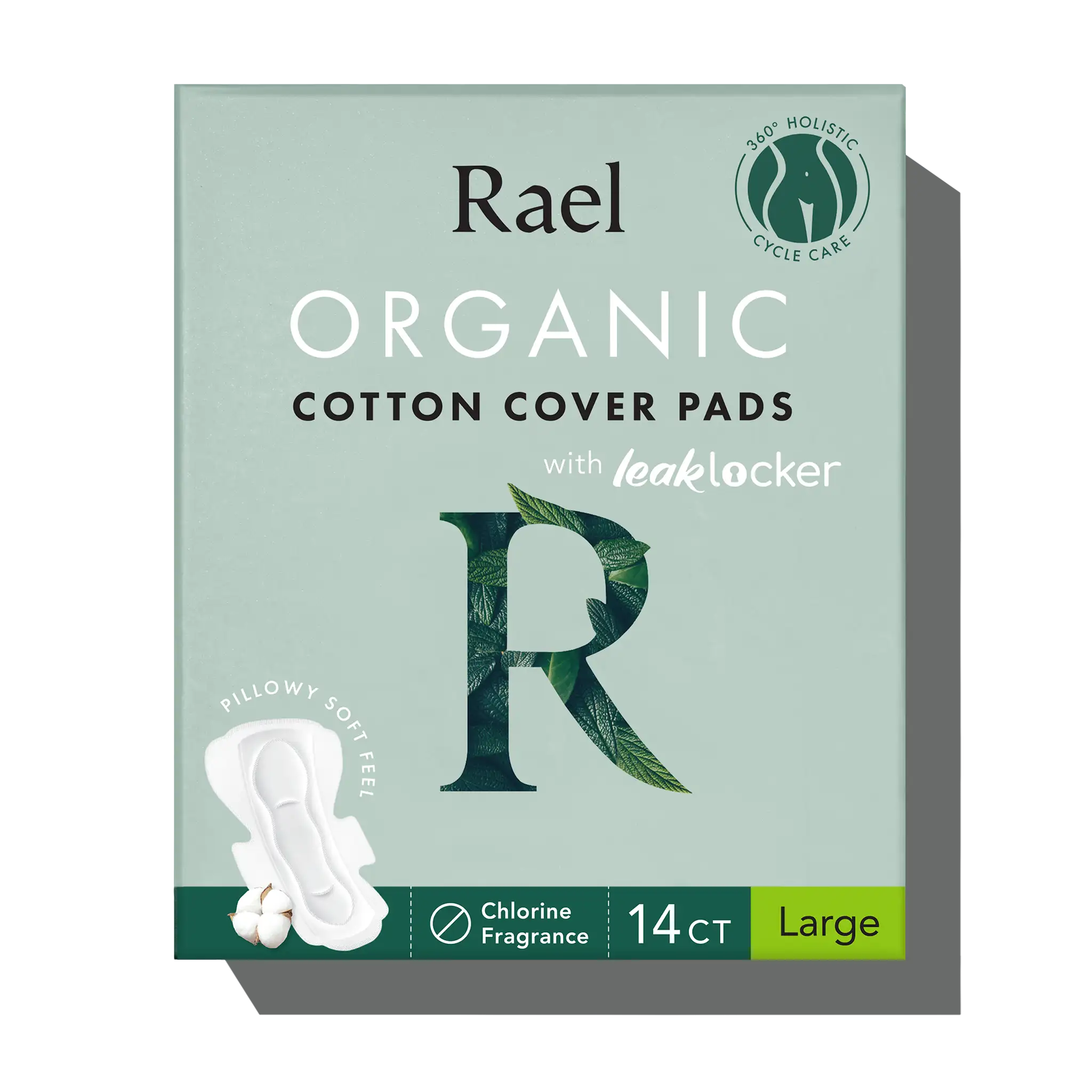 Eco-Friendly Period Care  Organic Cotton Pads, Liners & Tampons
