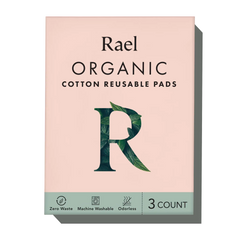 Rael Organic Cotton Cover Overnight Underwear - Panty Style Pad, Unscented,  Disposable Period Underwear, Postpartum, Teen, Maximum Coverage (Size L-XL,  8 Count) : : Health & Personal Care