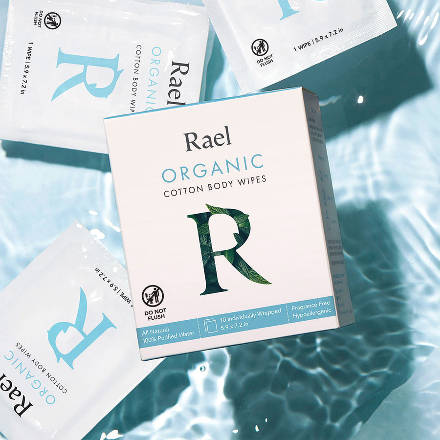 Organic Cotton Wipes | Organic Feminine Wipes | Rael